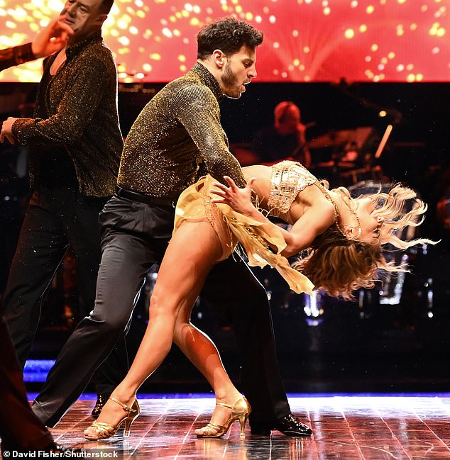 Rumors are swirling around the Strictly Come Dancing pro, 30, who was linked to fellow dancer Vito Coppola, 32, this weekend (pictured in January).