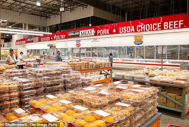 Costco began offering its Kirkland Signature Peppermint Bark at its U.S. and Canadian locations before Thanksgiving