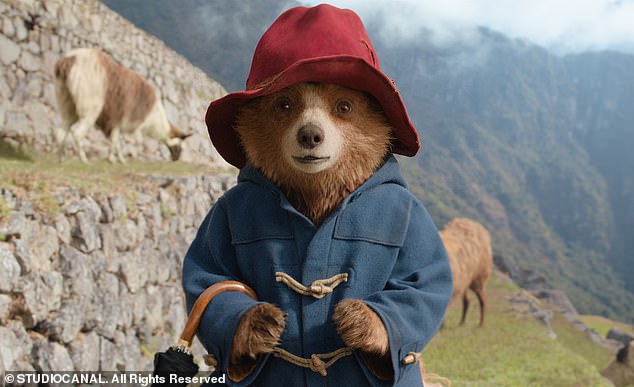 Success: Paddington in Peru, starring Ben Whishaw, Olivia Colman and Hugh Bonneville, earned almost £10 million in its opening weekend.