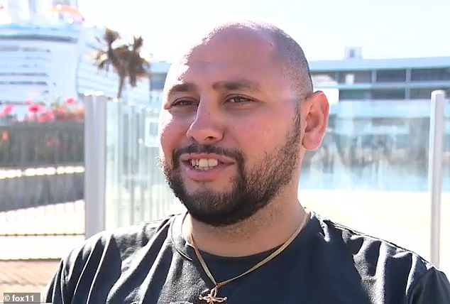 Christifer Mikhail told FOX11 that the Dec. 13 trip was his first cruise vacation. The California native was celebrating his and his wife's birthday, as well as their anniversary.