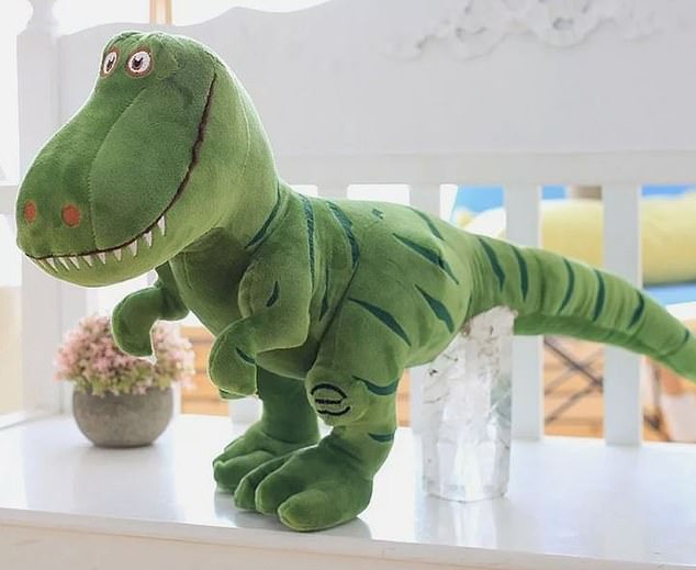 Hazard: This dinosaur plush toy was found to pose a choking hazard. A Temu necklace, purchased for £2.17, was found to contain ten times the amount of lead allowed by UK regulations.