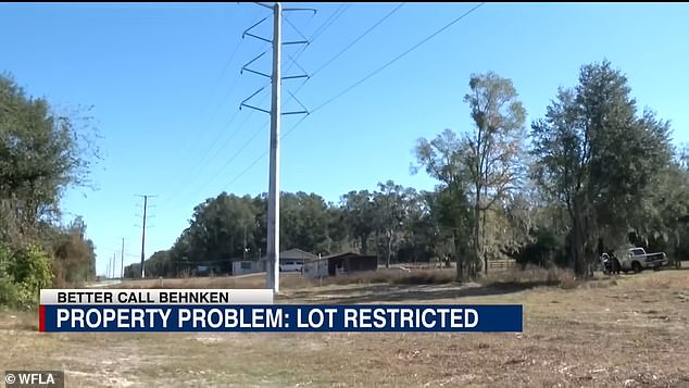 When they later came to visit the property, they found a row of huge concrete utility poles, one of which was on their property. “(We) came to our building on Monday, November 11 and saw that pole behind us and left "Wow, wow, wow"Hartl said