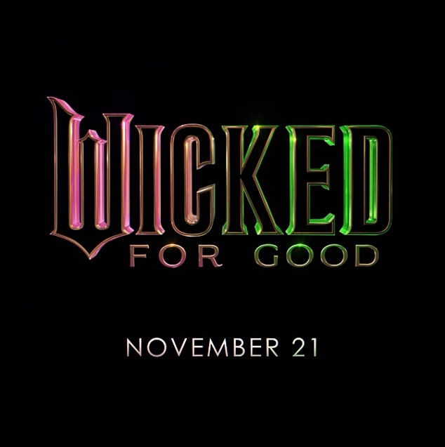 The studio revealed the title with a short video on Wicked's Instagram, which already has more than 760K likes in just three hours.