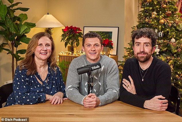 Nick Grimshaw and Angela Hartnett talked about Tom's advancement as an actor, his family life, dealing with fame, and his relationship with Zendaya during this week's episode of the Dish podcast.