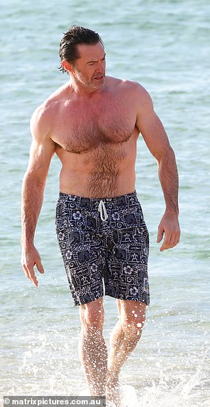 Hugh recently underwent a grueling training regimen to return to playing Wolverine.