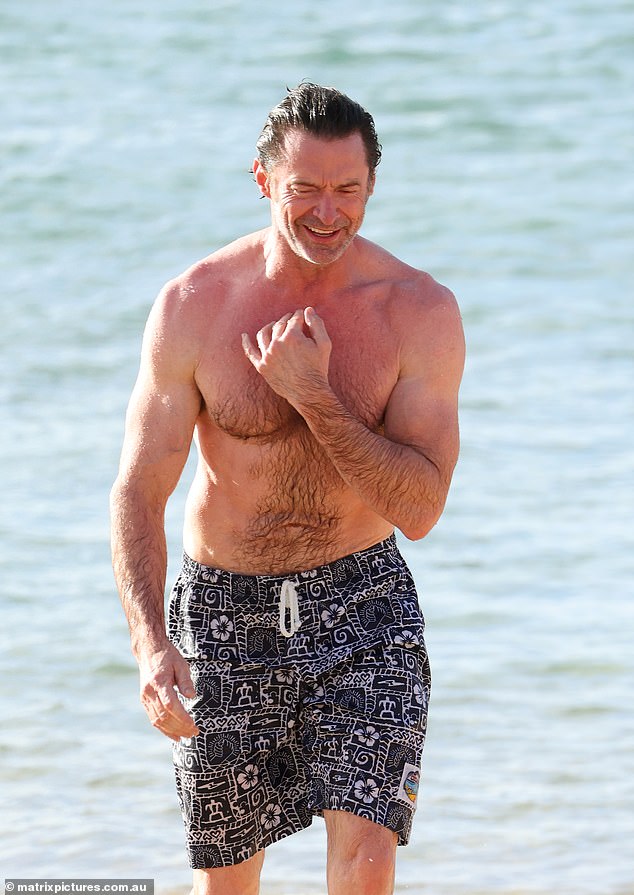 Last year, Hugh said he consumed up to 8,000 calories a day to play the iconic superhero.