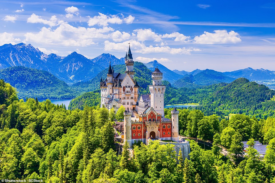 Perhaps Bavaria's best-known castle and the rumored inspiration for Disney's Sleeping Beauty citadel, Neuschwanstein Castle is visited by 1.4 million tourists a year. King Ludwig II built the castle in the late 19th century to retire from public life, according to the castle's website, which adds that its 