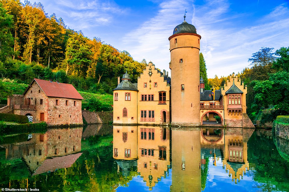 The beautiful Mespelbrunn Castle is hidden in a secluded valley and has survived to this day in its Renaissance form from 1569, says Museen in Bayern. German film fans may recognize him from the 1958 musical comedy film The Spessart Inn.