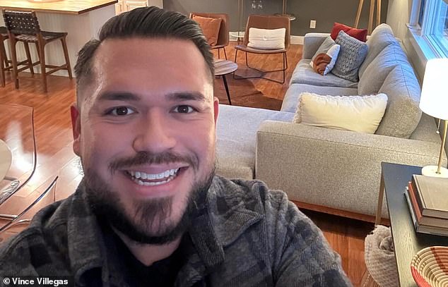 Real estate manager Vince Villegas, 41, who manages the home for a friend, documented the extensive and costly damage in a now-viral video on TikTok, which has since been viewed more than two million times