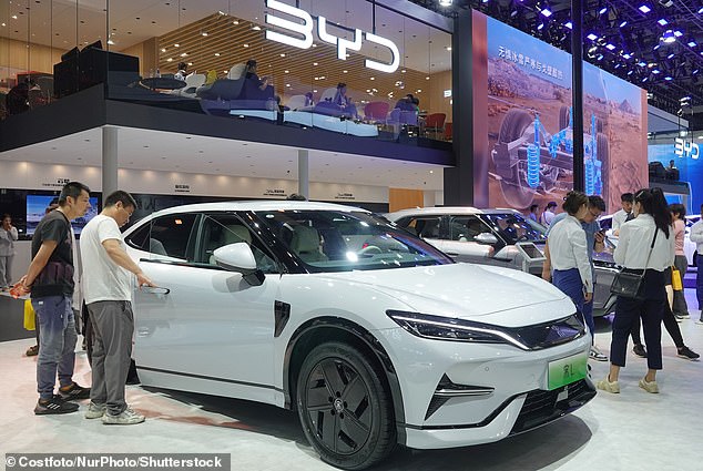 Chinese company BYD, which stands for Build Your Dreams, recently surpassed Tesla's quarterly revenue sales, Bloomberg reported, with revenue for the three months ending September 30 at $28.2 billion.