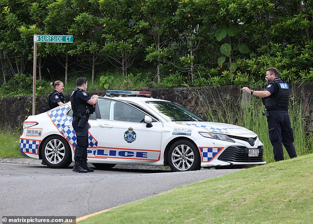 The search for four-year-old Harper was called off after an hour when she was found inside the family home.