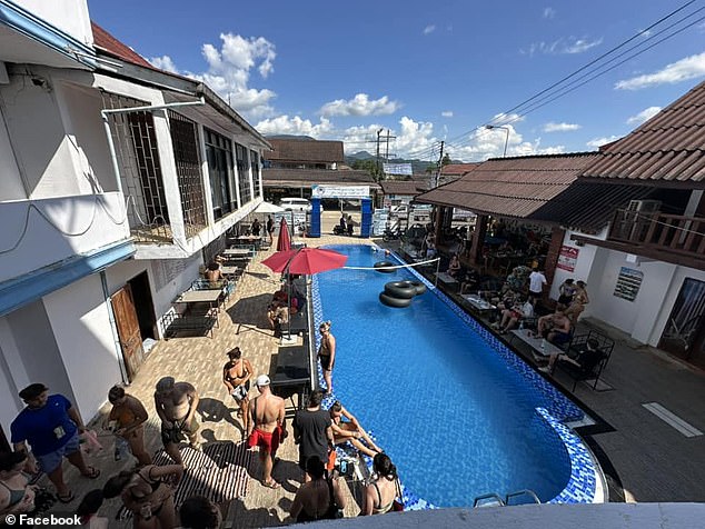 The three young women were staying at Nana's Backpackers Hostel in Vang Vieng.