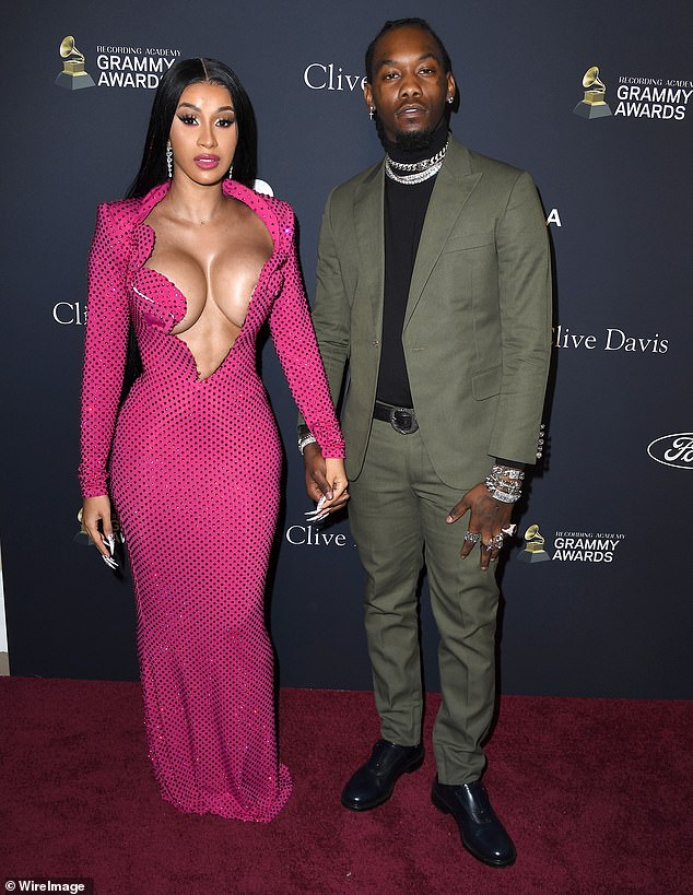 Offset and Cardi B, photographed in 2020, share three children