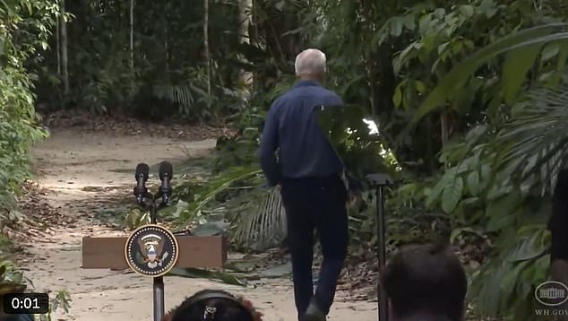 During two recent trips abroad, Biden said only seven words to reporters. In that void, one story that went viral was the false narrative that the 82-year-old man was lost in Brazil's Amazon rainforest.