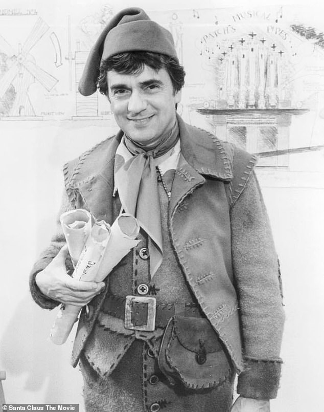 Dudley Moore CBE played Patch, an elf expert in toy making at the North Pole who becomes dissatisfied and flees the workshop to New York City. He died at the age of 66 from pneumonia.