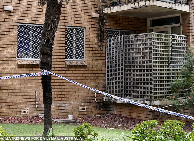 Arnima Hayat lived in this ground floor apartment for three months before she was murdered in January 2022.