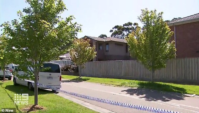 The Sandhurst property where the bloody murder occurred.