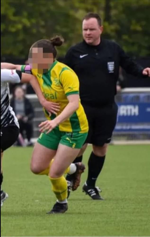 The Line Of Duty star, 51, is said to have hurled nasty insults at non-league referee David Kennedy in Saturday's match at Barrow Town in Leicestershire.