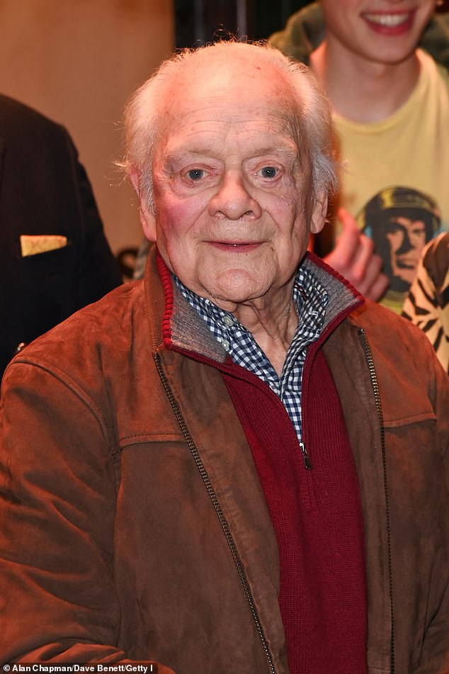 The actor, 84, played Derek 'Del Boy' Trotter in the beloved BBC comedy which aired from 1981 to 1991, followed by several Christmas specials which ended in 2003.