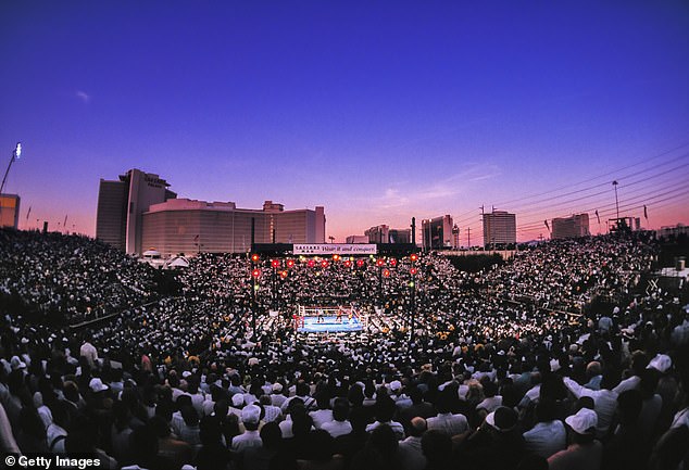 The parking lot of Caesar's Palace became sacred territory after hosting several historic fights.