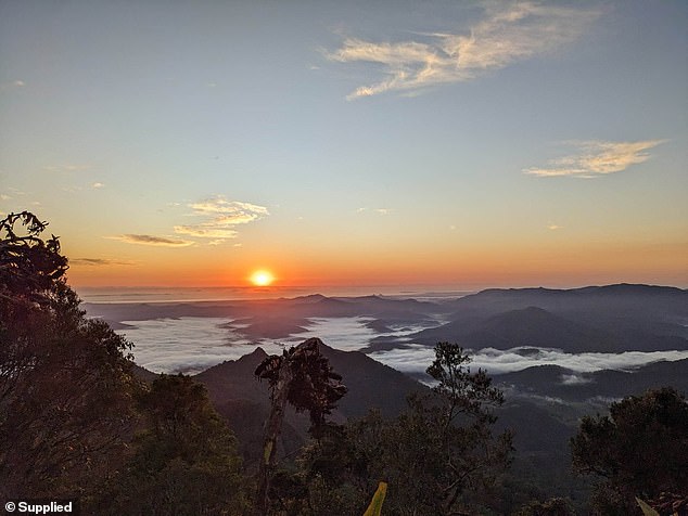 Mount Warning is the highest peak at the easternmost point of Australia and is the first part of the country each day to receive sunlight.