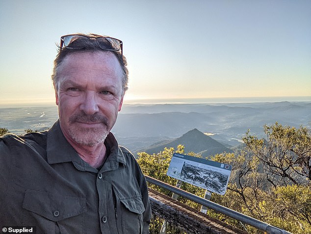 Prominent activist and author Marc Hendrickx (pictured) is among dozens of protesters who have voiced their opposition to the hiking trail ban.