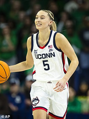 UConn guard Paige Bueckers