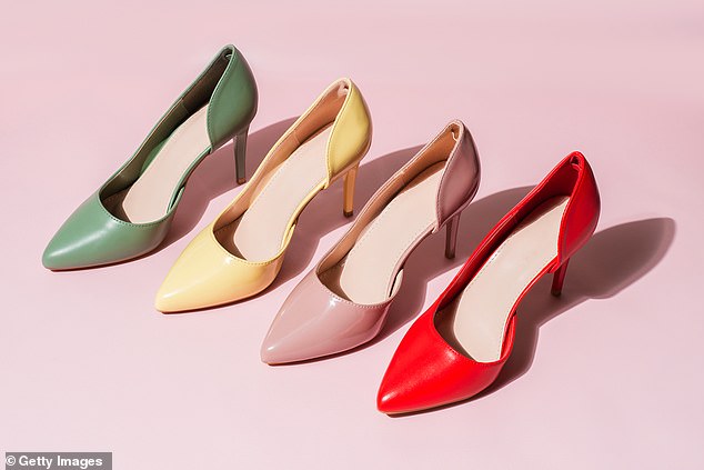 The next item on Anna's no-go list is colorful pumps, although she admits they can look cheap due to a 