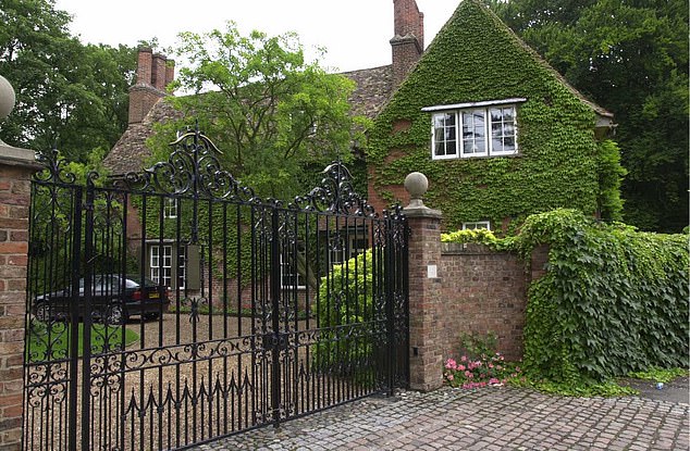 The former vicarage of Grantchester, the home of Jeffrey Archer and his wife, Dame Mary Archer, since 1979