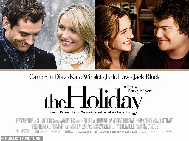 The beloved 2006 film finds chronically unlucky-in-love Amanda (Cameron Diaz) planning a house swap and vacationing at a cute country house in the United Kingdom, which belongs to journalist Iris (Kate Winslet).