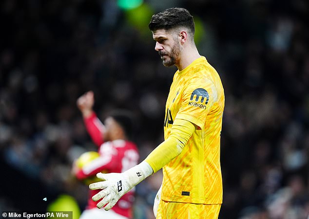 Fraser Forster gifted United two goals to get them back into the game in the second half.