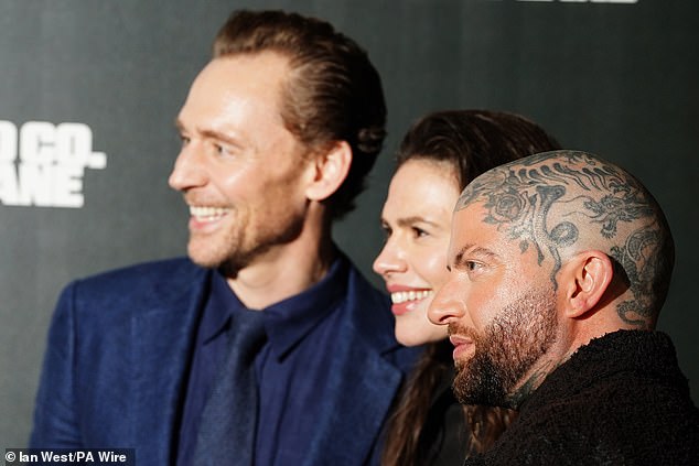 The trio stopped on the carpet to take several snaps ahead of Sigourney Weaver's West End debut.