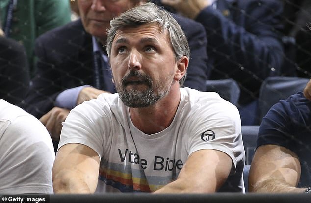 Former Wimbledon champion Goran Ivanisevic is a regular at the Viduka cafe in Zagreb.