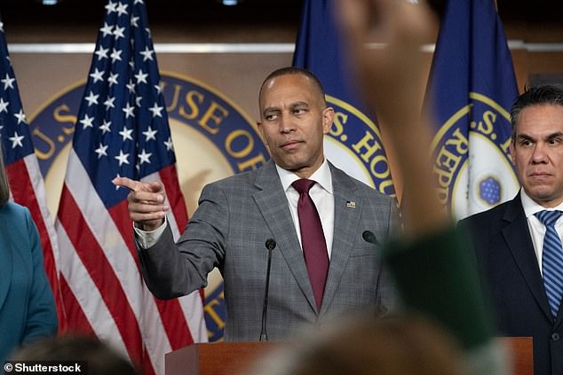 House Minority Leader Hakeem Jeffries called the Trump-backed bill a 