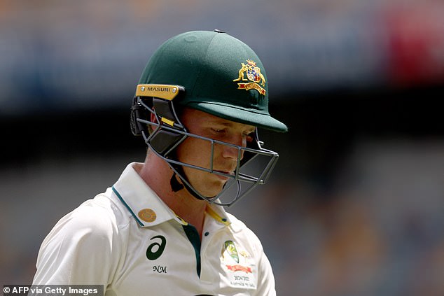 Nathan McSweeney has been dropped by Cricket Australia officials after just three matches