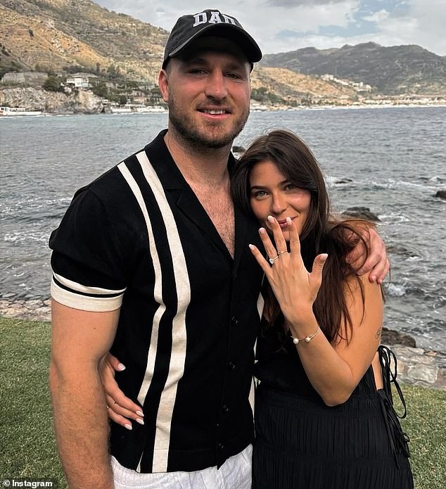 It comes after the South Sydney forward proposed to his now-fiancée during a romantic post-season holiday in Italy in October.