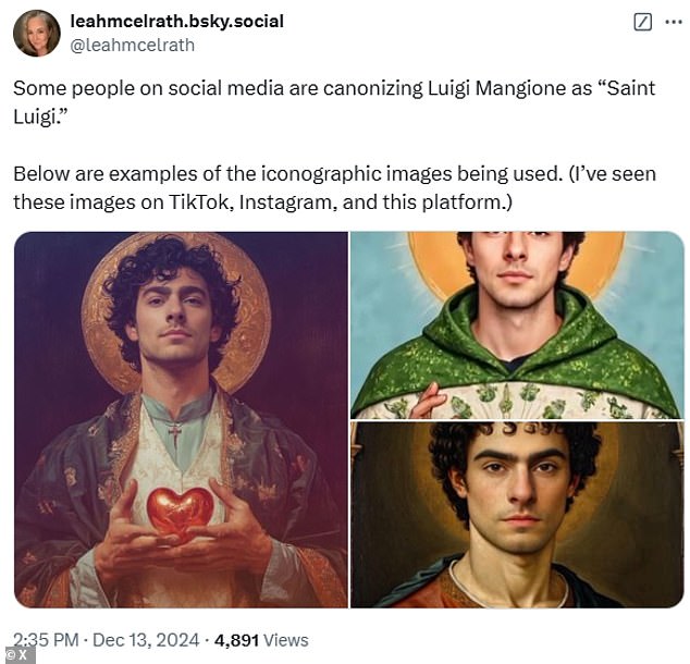 1734702756 218 Luigi Mangione is canonized by crazed online fans after the