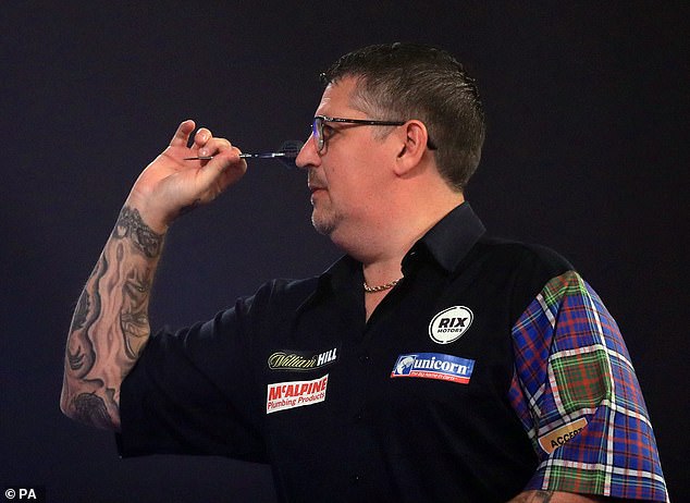 Gary Anderson ran a pub with his wife for four years until he reached the Premier League.