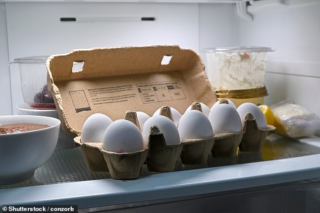 The center of your refrigerator maintains a constant temperature, usually below 2°C. This is crucial to preserving the freshness of the eggs, according to Oakley.