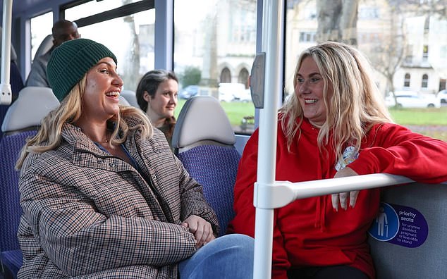 Josie also spoke about her collaboration with FirstBus as she traveled around Bristol by bus to connect with some of her hometown's local heroes. Josie cited Charlotte Churchill (pictured) as one of the people who left a lasting impression on her.