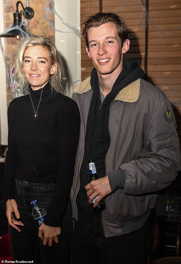 Vanessa previously dated Callum Turner after starring in 2014's Queen And Country. They got together a year later but split in 2020, blaming their busy schedules for their split (pictured together)