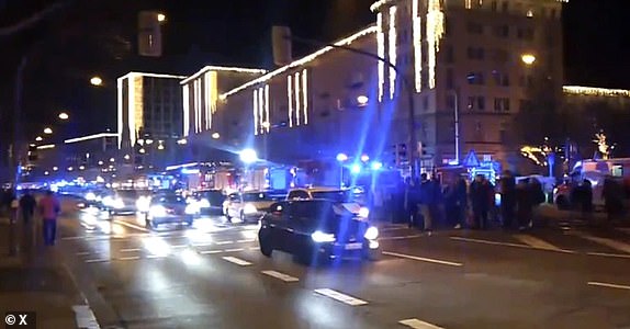 Emergency services go to Magdeburg market