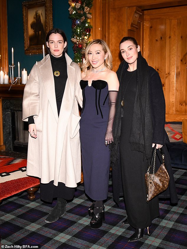 Riley Keough in Max Mara, Tina Craig in Sportmax and Jamie Mizrahi in Max Mara