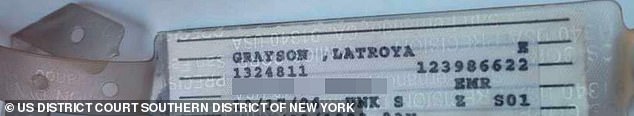 In her lawsuit, Grayson included photos of her Delta Airlines tickets, which took her and her half-brother to New York on Oct. 16, 2006, and back to Tulsa on Oct. 17.