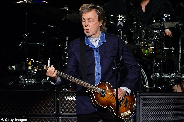 Paul McCartney performs on his live tour, which has received rave reviews despite being 82