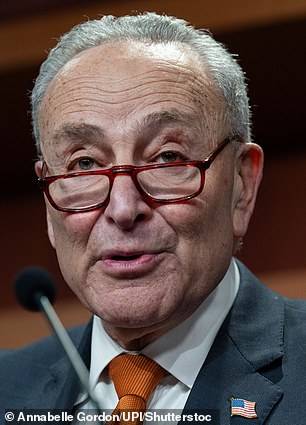 Senate Majority Leader Chuck Schumer