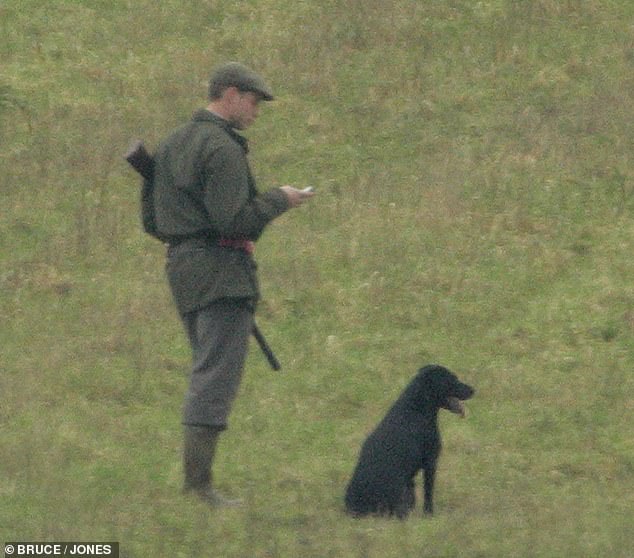 After Kate declined the invitation, the smitten Prince William apparently kept in touch with her by mobile phone while hunting.