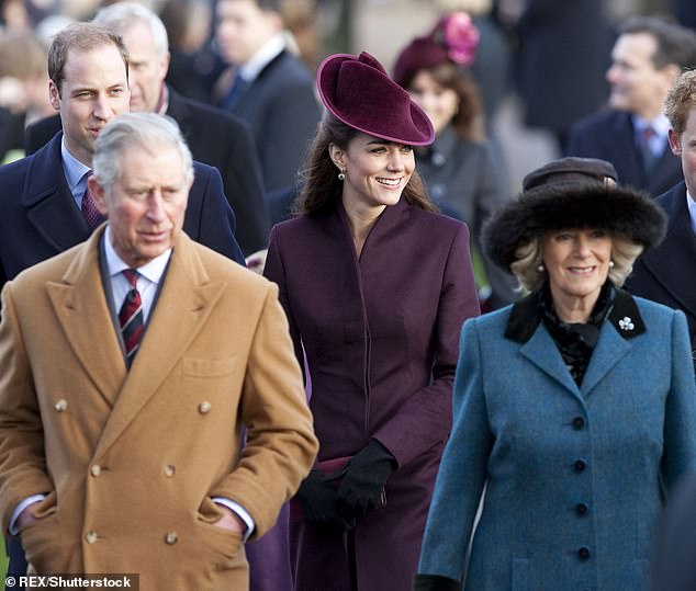 On Christmas Day 2011, Kate showed no signs of nerves as she made her debut on the way to the church service at St Mary Magdalene Church in Sandringham.