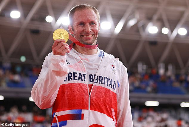 Jason Kenny, who overtook Hoy as Britain's most successful Olympian when he won his seventh gold in Tokyo, is now Richardson's coach at British Cycling.