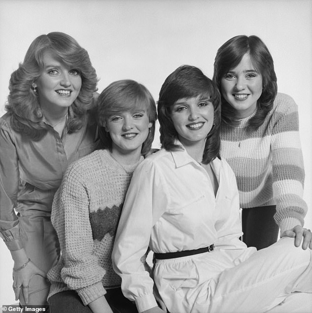 Linda's sisters also have a history of cancer; She, Colleen and Anne were diagnosed and Bernie passed away from the disease in 2013 (left to right: Linda, Bernie, Maureen and Coleen).